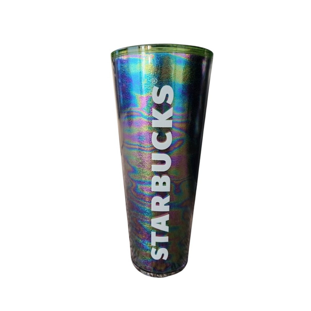 Starbucks 2023 Venti Irridescent Oil Slick 24 Oz Tumbler